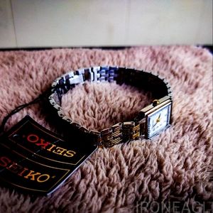 Seiko SXGL61 Watch Two Tone Watch With Tags!